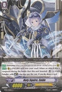 Holy Squire, Enide - BT10: Triumphant Return of the King of Knights - Cardfight Vanguard card