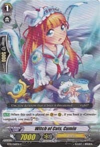Witch of Cats, Cumin - BT10: Triumphant Return of the King of Knights - Cardfight Vanguard card