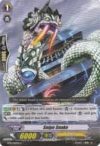 Snipe Snake - BT10: Triumphant Return of the King of Knights - Cardfight Vanguard card