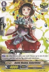 Battle Maiden, Kukurihime - BT10: Triumphant Return of the King of Knights - Cardfight Vanguard card