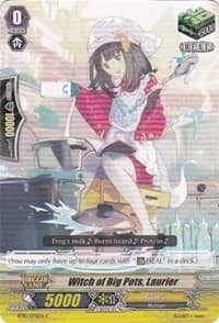 Witch of Big Pots, Laurier - BT10: Triumphant Return of the King of Knights - Cardfight Vanguard card