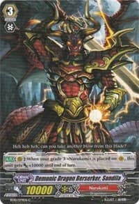 Demonic Dragon Berserker, Sandila - BT10: Triumphant Return of the King of Knights - Cardfight Vanguard card