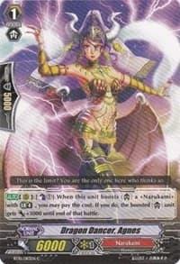 Dragon Dancer, Agnes - BT10: Triumphant Return of the King of Knights - Cardfight Vanguard card
