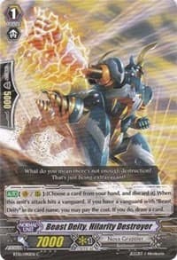 Beast Deity, Hilarity Destroyer - BT10: Triumphant Return of the King of Knights - Cardfight Vanguard card