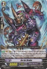 Go for Broke - BT10: Triumphant Return of the King of Knights - Cardfight Vanguard card
