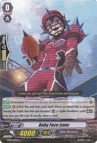 Baby Face Izaac - BT10: Triumphant Return of the King of Knights - Cardfight Vanguard card
