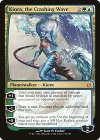 Kiora, the Crashing Wave - Born of the Gods - Magic: The Gathering card