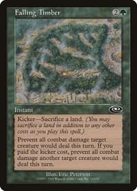 Falling Timber - Planeshift - Magic: The Gathering card