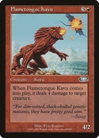 Flametongue Kavu - Planeshift - Magic: The Gathering card