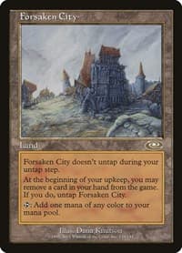 Forsaken City - Planeshift - Magic: The Gathering card