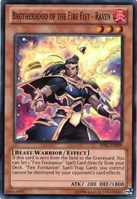 Brotherhood of the Fire Fist - Raven - Astral Pack 2 - YuGiOh card