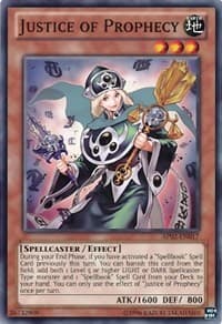 Justice of Prophecy - Astral Pack 2 - YuGiOh card