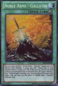 Noble Arms - Gallatin - Astral Pack 3 - YuGiOh card