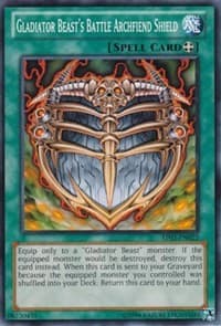 Gladiator Beast's Battle Archfiend Shield - Astral Pack 3 - YuGiOh card