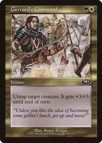 Gerrard's Command - Planeshift - Magic: The Gathering card