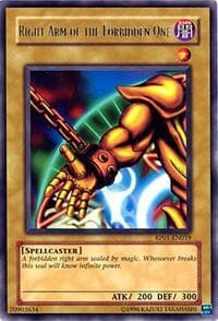 Right Arm of the Forbidden One - Retro Pack - YuGiOh card