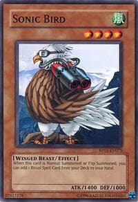 Sonic Bird - Retro Pack - YuGiOh card