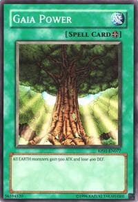 Gaia Power - Retro Pack - YuGiOh card