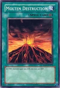 Molten Destruction - Retro Pack - YuGiOh card