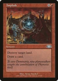 Implode - Planeshift - Magic: The Gathering card