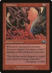 Insolence - Planeshift - Magic: The Gathering card