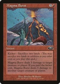 Magma Burst - Planeshift - Magic: The Gathering card
