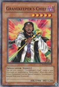 Gravekeeper's Chief - Retro Pack 2 - YuGiOh card
