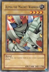 Alpha The Magnet Warrior - Retro Pack 2 - YuGiOh card
