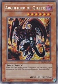 Archfiend of Gilfer - Retro Pack 2 - YuGiOh card