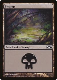 Swamp (240) - Magic 2010 (M10) - Magic: The Gathering card