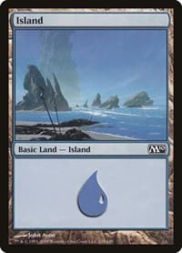 Island (235) - Magic 2010 (M10) - Magic: The Gathering card
