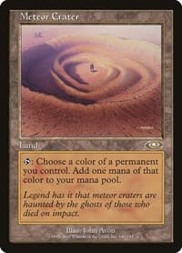 Meteor Crater - Planeshift - Magic: The Gathering card