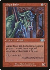 Mogg Jailer - Planeshift - Magic: The Gathering card