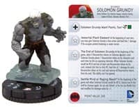 Solomon Grundy - Superman and the Legion of Super-Heroes - Heroclix card