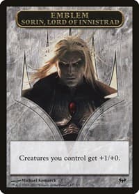 Emblem - Sorin, Lord of Innistrad - Dark Ascension - Magic: The Gathering card