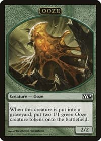 Ooze Token (5) - Magic 2011 (M11) - Magic: The Gathering card