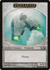 Pentavite Token - Magic 2012 (M12) - Magic: The Gathering card