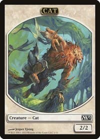 Cat Token - Magic 2013 (M13) - Magic: The Gathering card