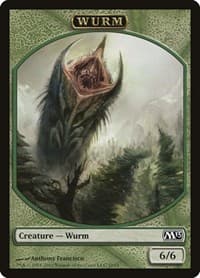 Wurm Token - Magic 2013 (M13) - Magic: The Gathering card