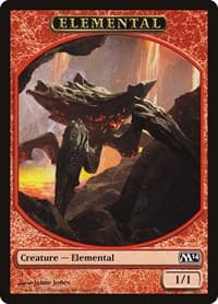 Elemental Token (7) - Magic 2014 (M14) - Magic: The Gathering card