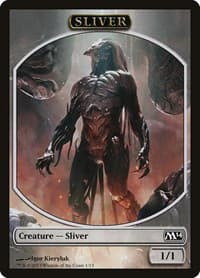 Sliver Token - Magic 2014 (M14) - Magic: The Gathering card