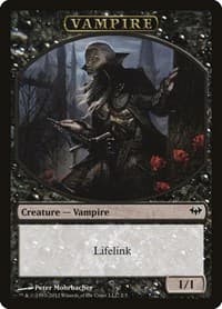 Vampire Token - Dark Ascension - Magic: The Gathering card