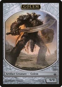 Golem Token - Mirrodin Besieged - Magic: The Gathering card