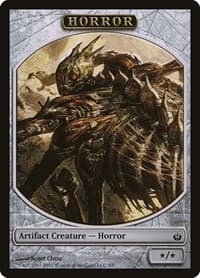 Horror Token - Mirrodin Besieged - Magic: The Gathering card