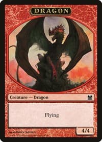 Dragon Token - Modern Masters - Magic: The Gathering card