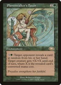 Planeswalker's Favor - Planeshift - Magic: The Gathering card