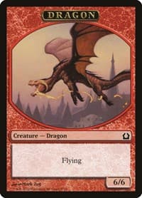 Dragon Token - Return to Ravnica - Magic: The Gathering card