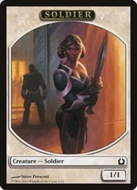 Soldier Token - Return to Ravnica - Magic: The Gathering card