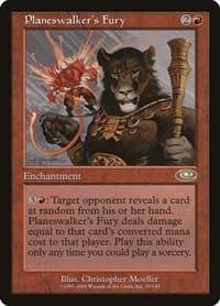 Planeswalker's Fury - Planeshift - Magic: The Gathering card