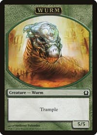 Wurm Token - Return to Ravnica - Magic: The Gathering card